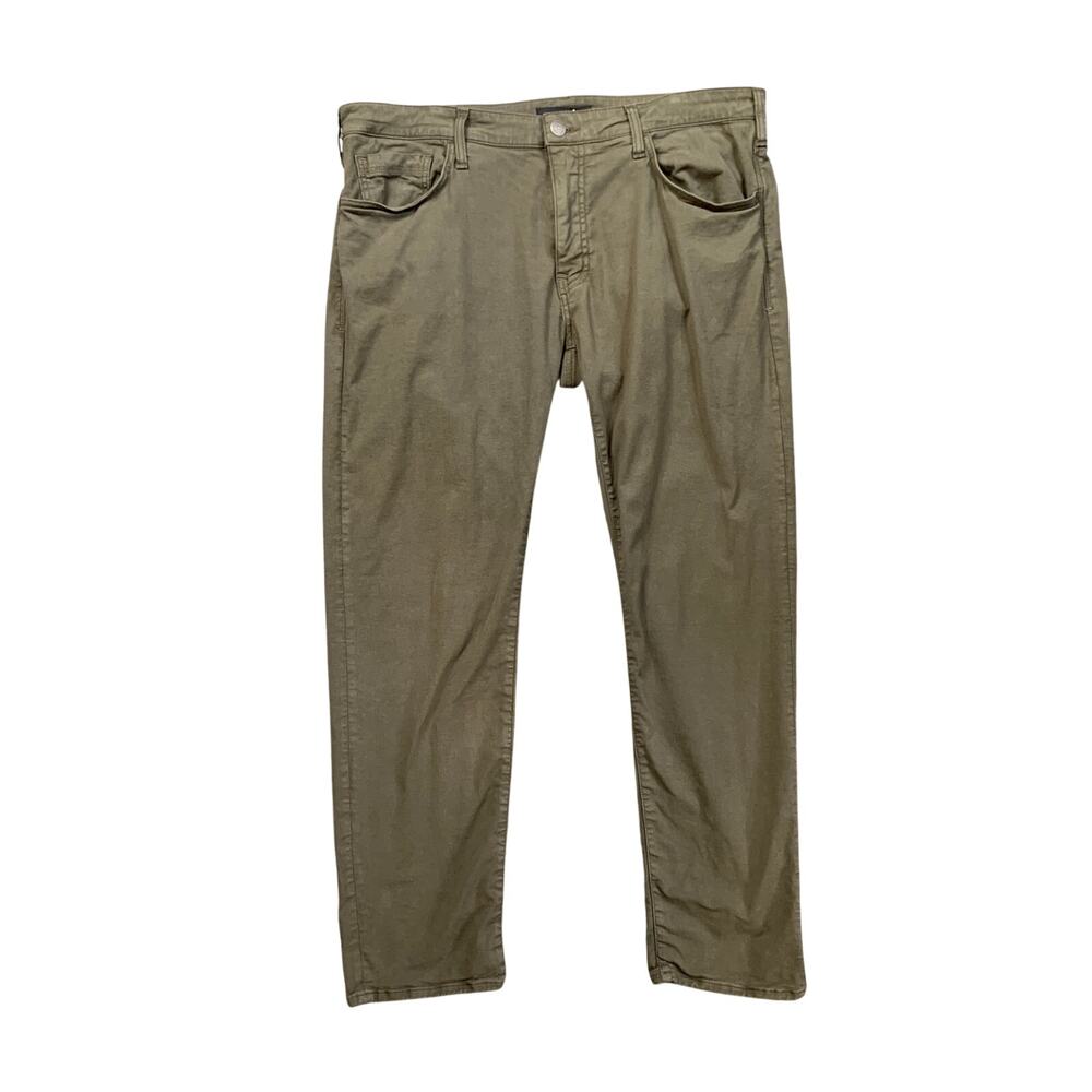 Mavi Pants Mens 38 Avocado Marcus Slim Straight Stretch Lyocell Cotton Blend